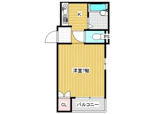 N-CUBE TARUYAMACHI【7階】の間取り