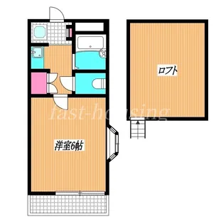 リバーコート【2階】の間取り
