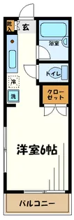 メゾンボヌール【2階】の間取り