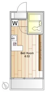 メゾンドアゼリア【2階】の間取り