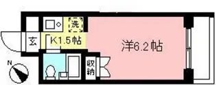 百合ヶ丘池上マンション【1階】の間取り