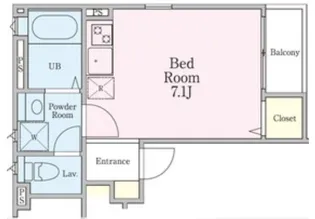Ponte・Felice【1階】の間取り