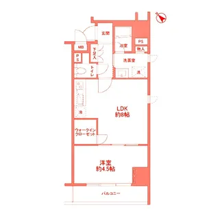 ベスト伊勢佐木長者町【3階】の間取り