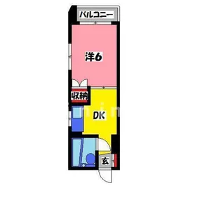 熊本県熊本市中央区新町1【マンション】の間取り