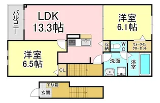 SHINKA【2階】の間取り