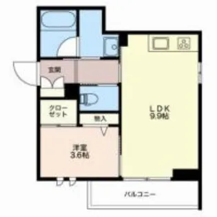 Chardon【2階】の間取り