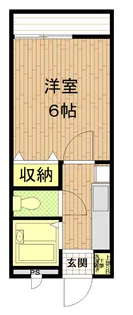 パルティール早宮【2階】の間取り