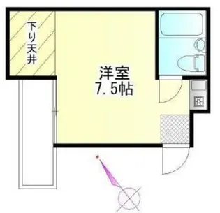 ファミールシマダ【3階】の間取り