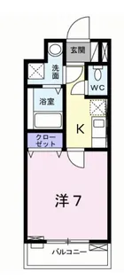 M グラン新井薬師【2階】の間取り