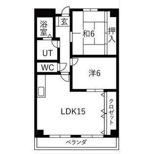 岐阜県可児市川合北3【マンション】の間取り