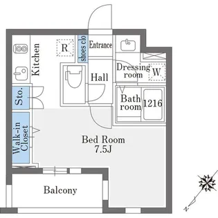 東京都豊島区巣鴨3【マンション】の間取り