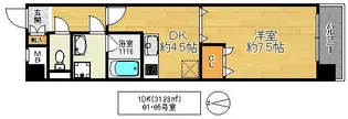 kurise諏訪【5階】の間取り