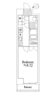 東京都板橋区南常盤台2【マンション】の間取り