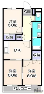 東京都東久留米市前沢4【マンション】の間取り