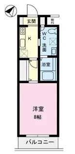 東京都大田区鵜の木2【マンション】の間取り