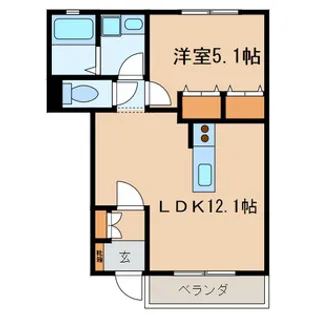 千葉県船橋市駿河台1【マンション】の間取り