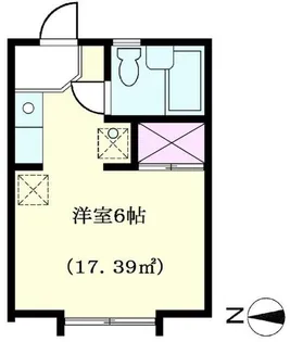 ハイツリベルテ【2階】の間取り