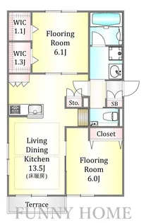 Twinkle桜【1階】の間取り