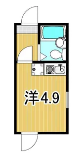 リブ亀有【2階】の間取り