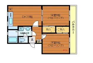 東京都練馬区関町南2【マンション】の間取り