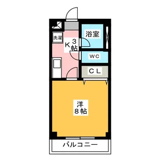 ピッコロハイツ【3階】の間取り