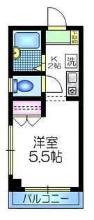 ハイムハイジ【2階】の間取り