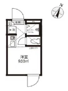 スマイエ北新宿【1階】の間取り