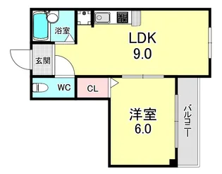 第2ミカドマンション【2階】の間取り