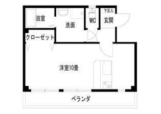 エンジェルコート【2階】の間取り