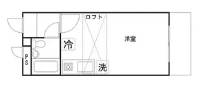 ベルピア南太田【1階】の間取り