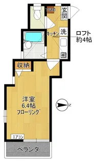 プレシャスハイツ宿河原【1階】の間取り