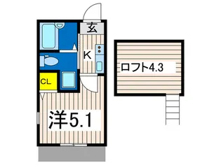 ルミエール六浦南【1階】の間取り