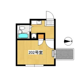 フレンドポート橋本【3階】の間取り
