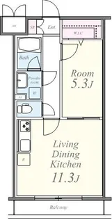 ピエールマルミットI【1階】の間取り