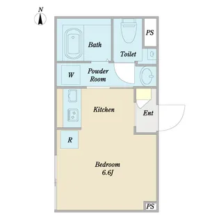 ソラシアレジデンス文京江戸川橋【2階】の間取り