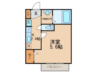 ミヤモリハイツIII【1階】の間取り