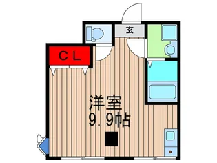 カーサ花やしきパート6【1階】の間取り