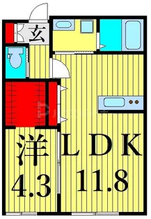 KaHale青戸【1階】の間取り