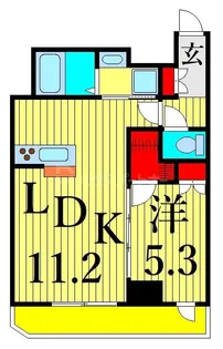 エム・グランヴィア駒形【10階】の間取り