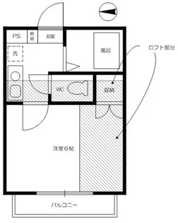 カサブランカ【1階】の間取り