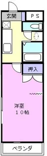 KURIMAマンション【3階】の間取り