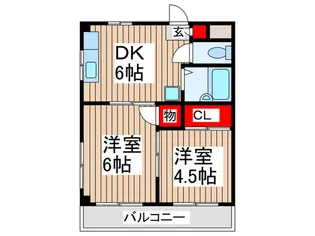 プリマヴェーラ【2階】の間取り