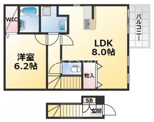 花みずき【2階】の間取り