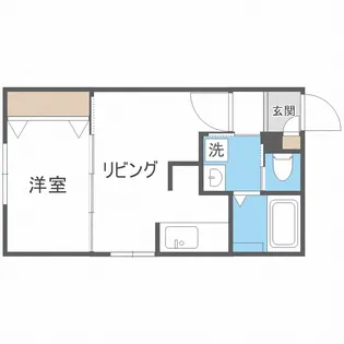 Beeプライム大通東7【3階】の間取り