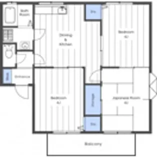 PISO A棟【2階】の間取り