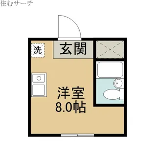 メゾン滝川【3階】の間取り