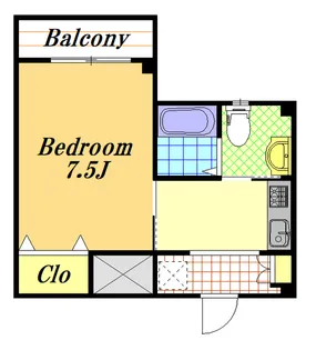 WAVE【1階】の間取り