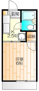 カーサイトー【1階】の間取り