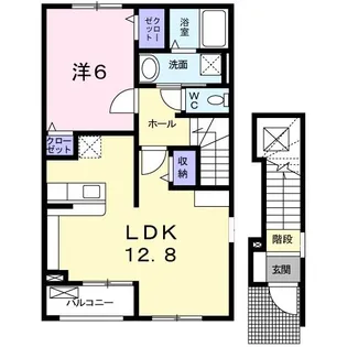 ソラーレ【2階】の間取り