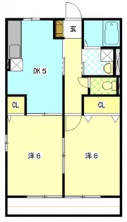 K・K【2階】の間取り